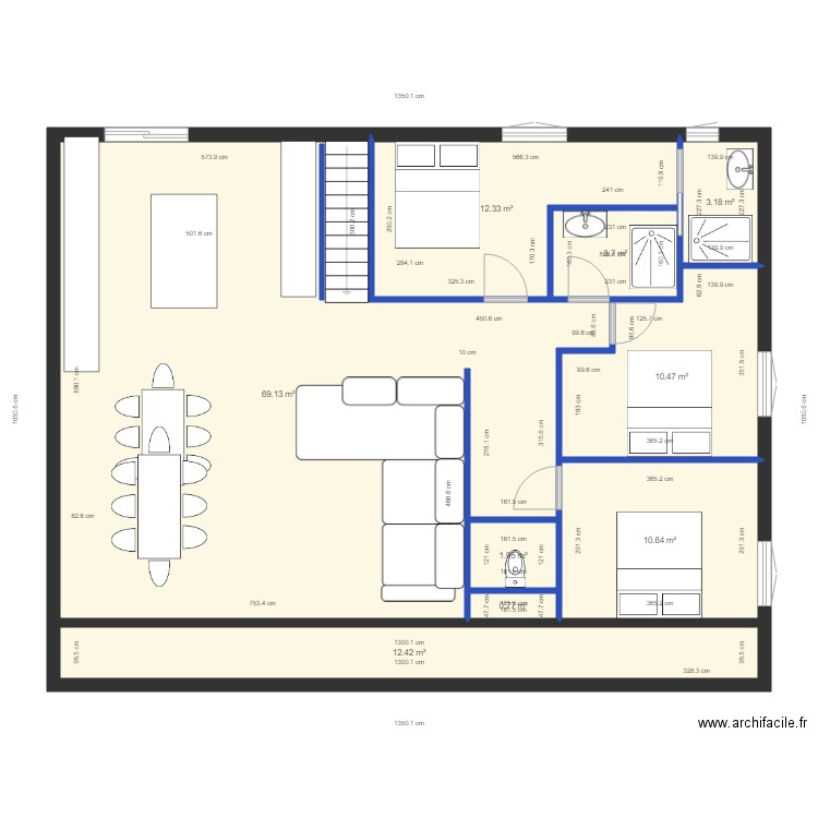 giettaz222. Plan de 28 pièces et 506 m2