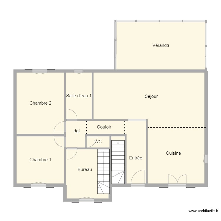 rdc. Plan de 0 pièce et 0 m2