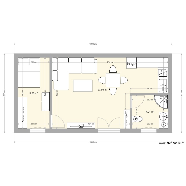 Dépendance. Plan de 0 pièce et 0 m2