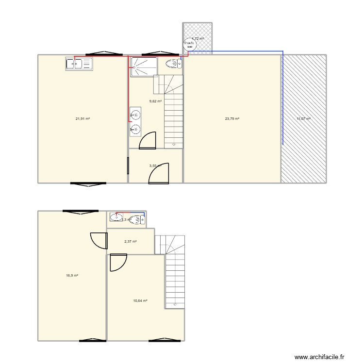 Kerio. Plan de 0 pièce et 0 m2