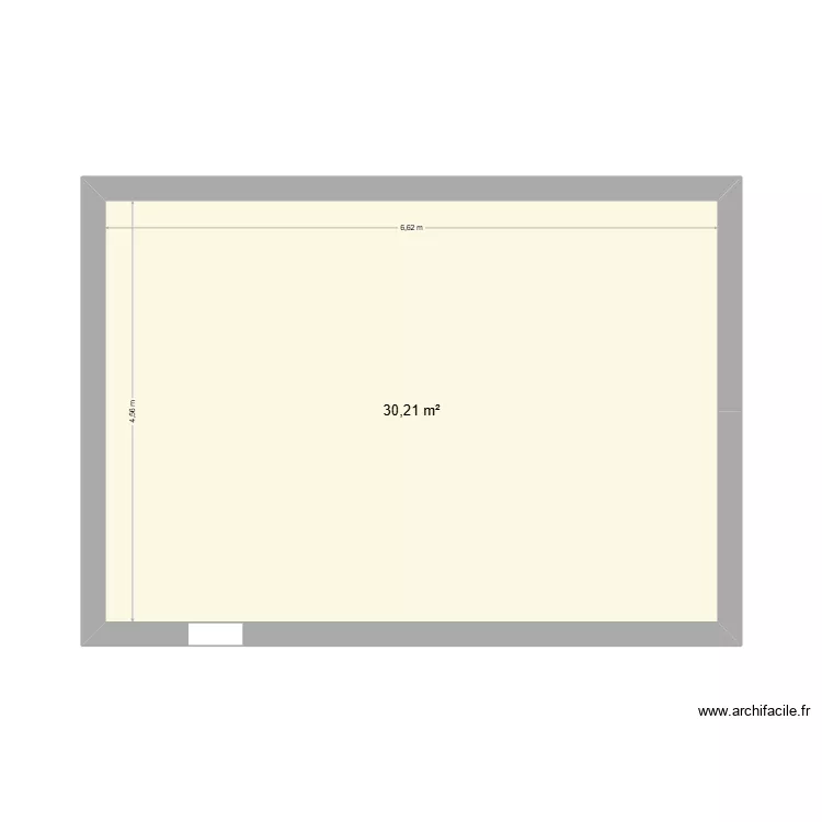 essai 1. Plan de 1  et 30 m²