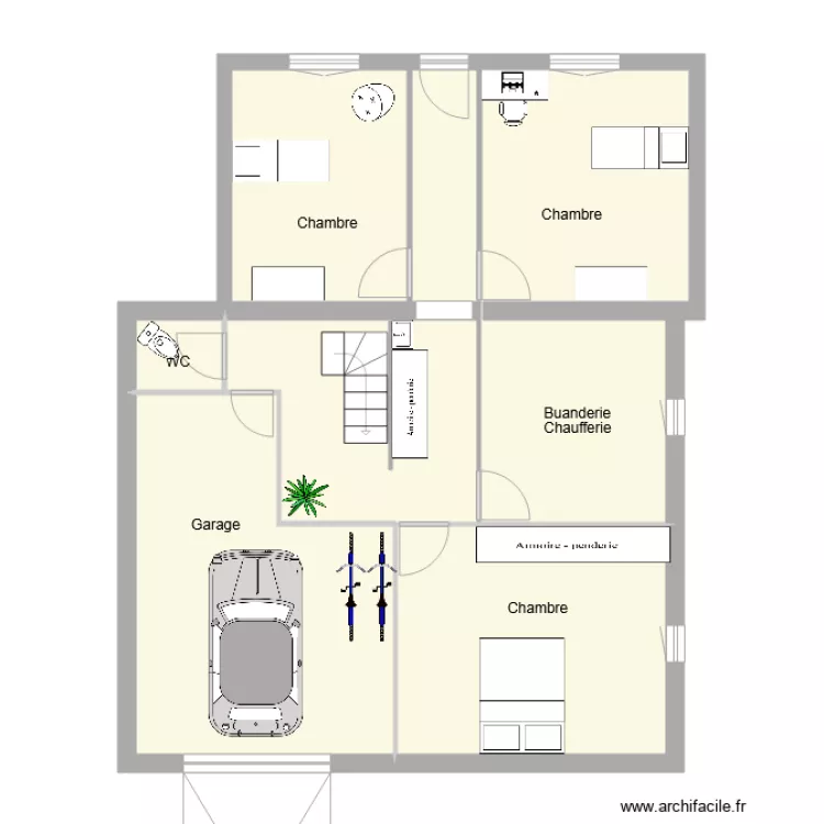 GONTIER RDC. Plan de 