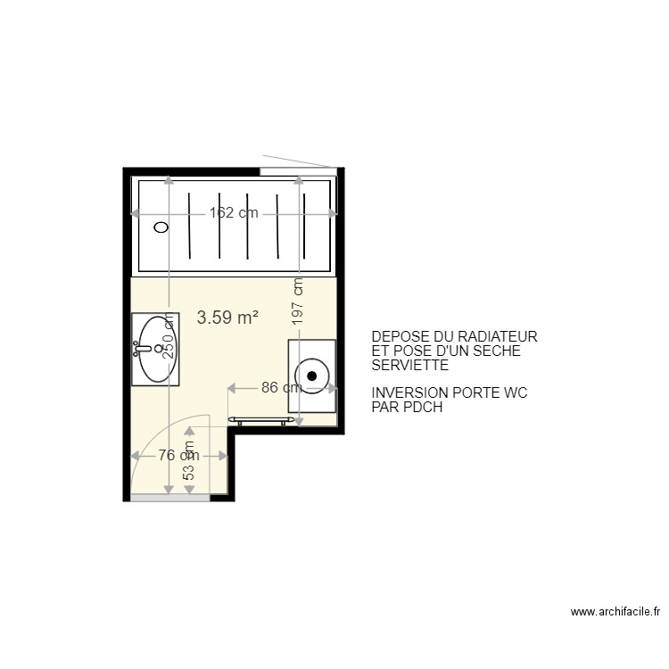 DELISSEY M FRANCE . Plan de 0 pièce et 0 m2