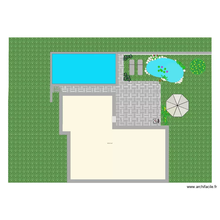 Terasse Grandzee. Plan de 