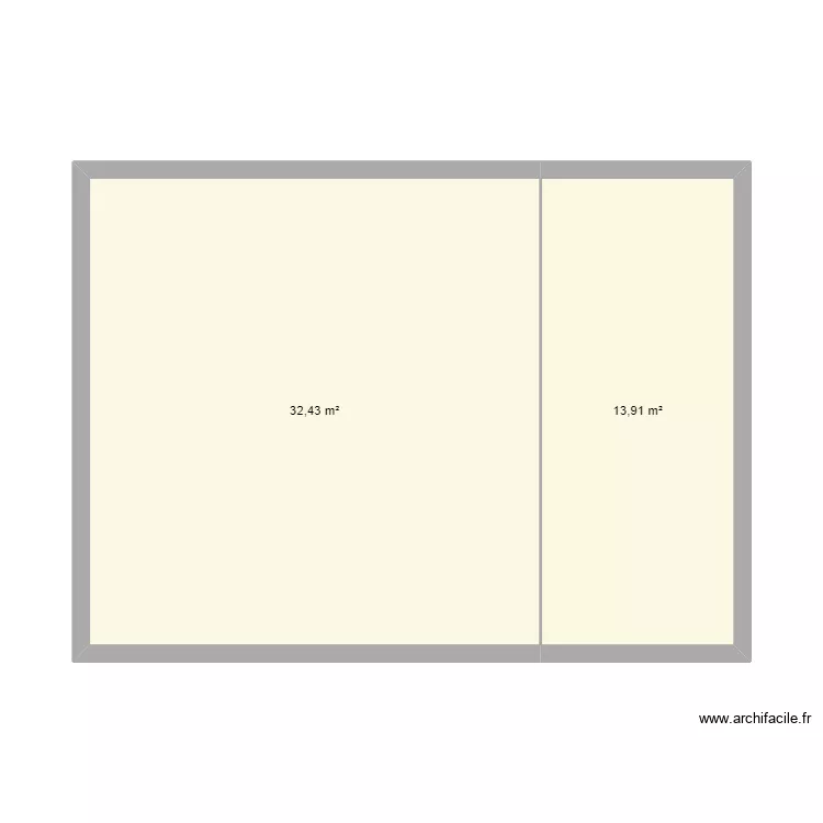 agrandissement. Plan de 