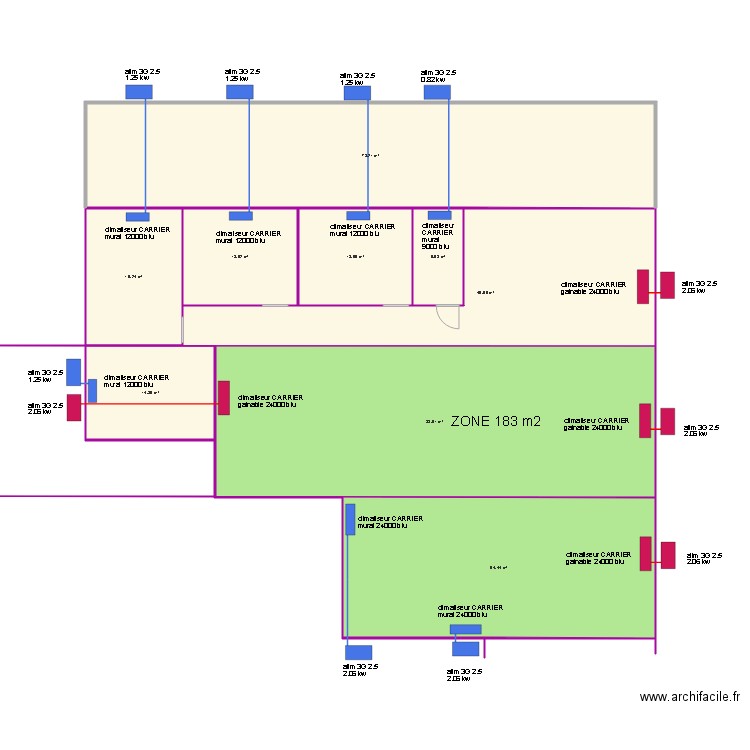 KEEP COOL ST JOSEPH  électricité. Plan de 0 pièce et 0 m2