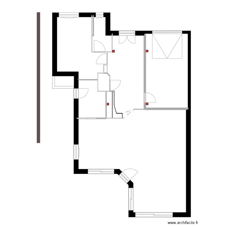 dessin bureau. Plan de 0 pièce et 0 m2