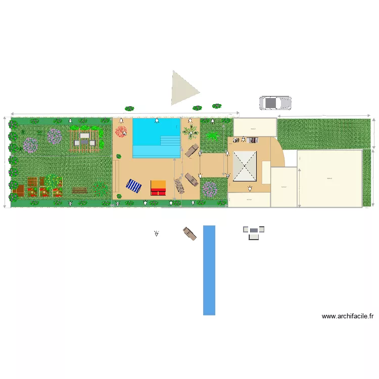 Selma terrasse 2. Plan de 