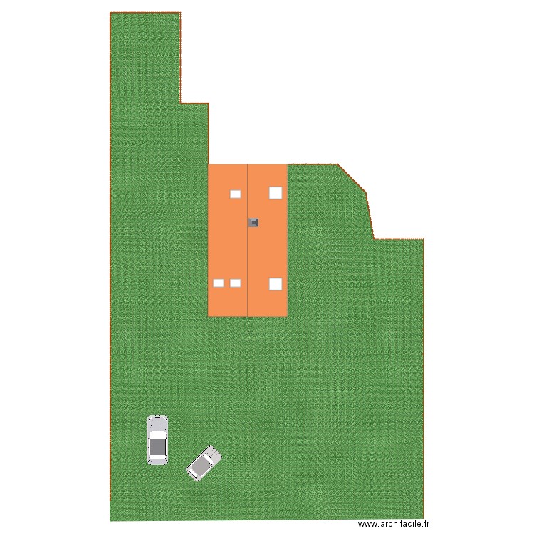 Toit avant. Plan de 0 pièce et 0 m2