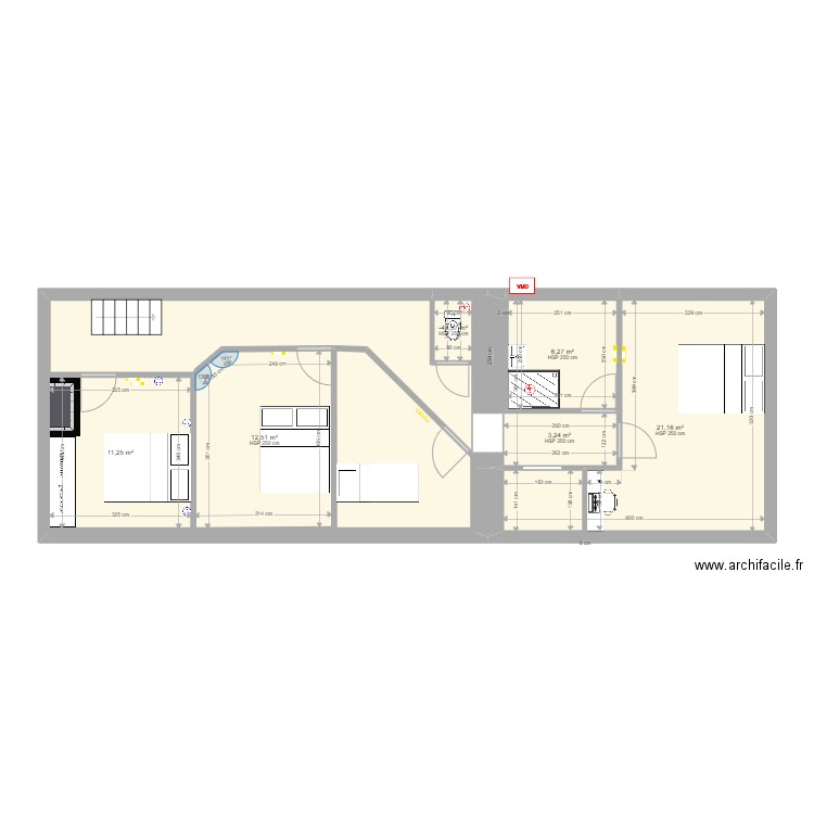 grenier PONT BIHAN V1. Plan de 0 pièce et 0 m2