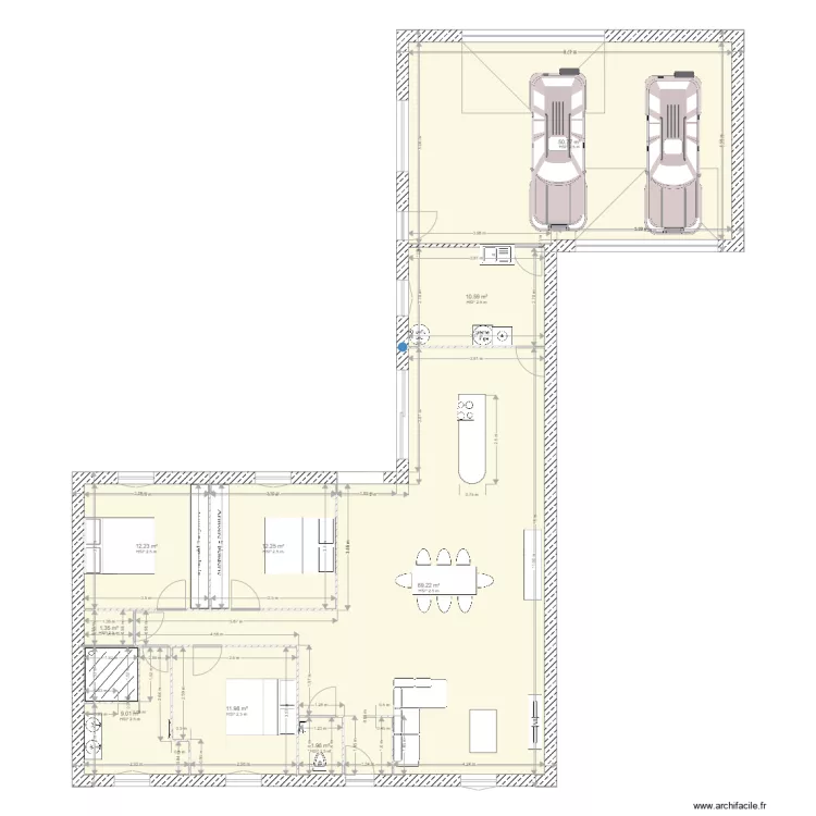maison essai 4. Plan de 