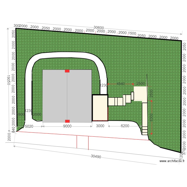 extension 5. Plan de 0 pièce et 0 m2