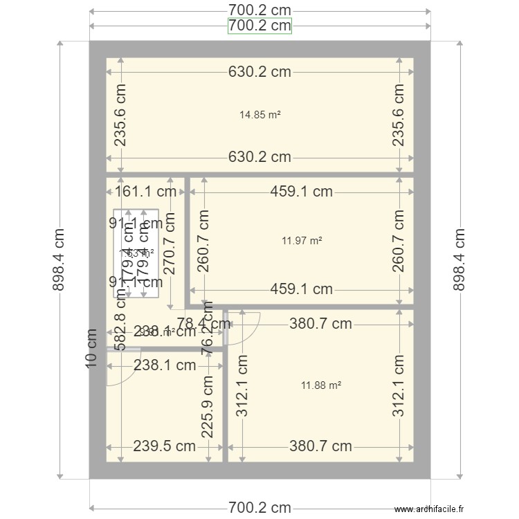 CJ LF PLAN 9 X ETAGE AA. Plan de 0 pièce et 0 m2