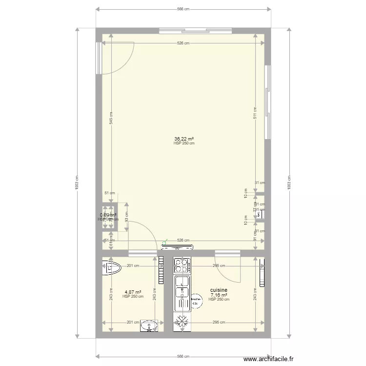 LOT 1 RDC 2. Plan de 