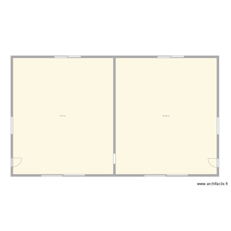dock. Plan de 0 pièce et 0 m2