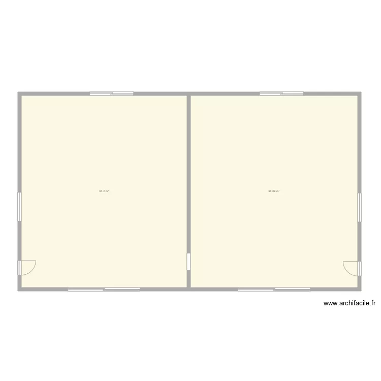 dock. Plan de 0 pièce et 0 m2