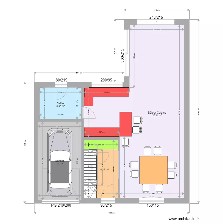 JOLY. Plan de 