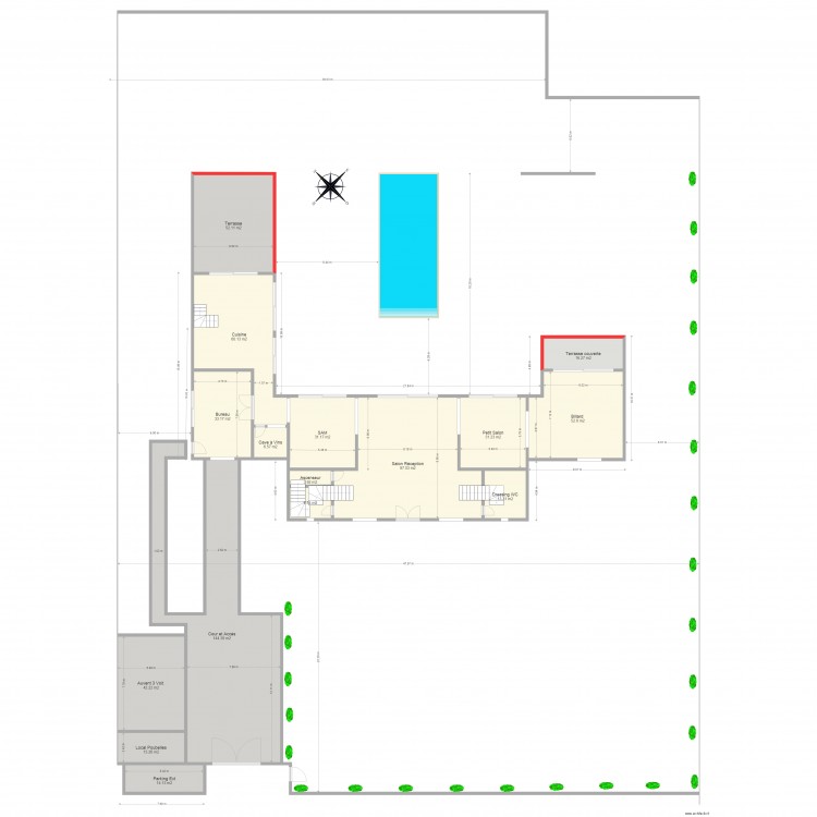 RDC v3. Plan de 0 pièce et 0 m2