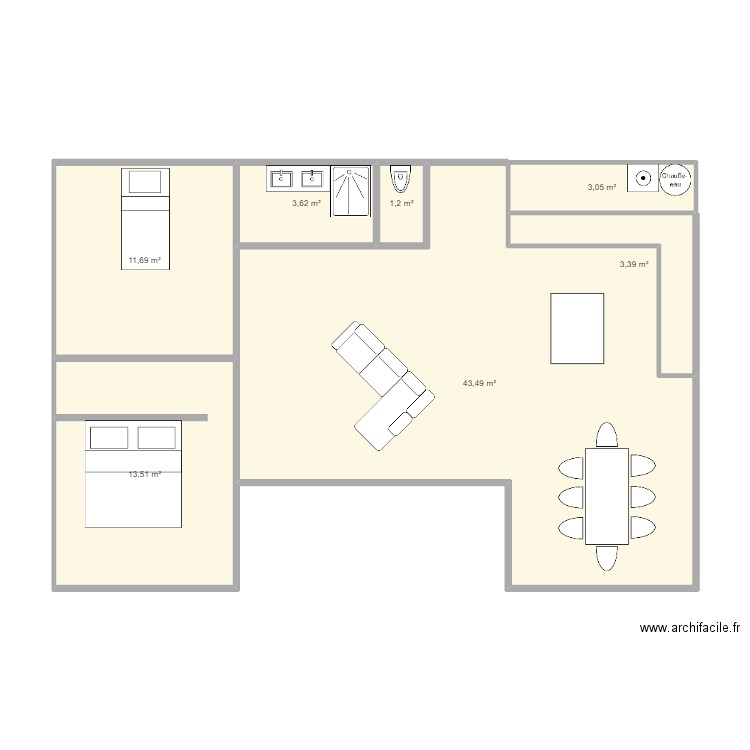 plan 4. Plan de 0 pièce et 0 m2