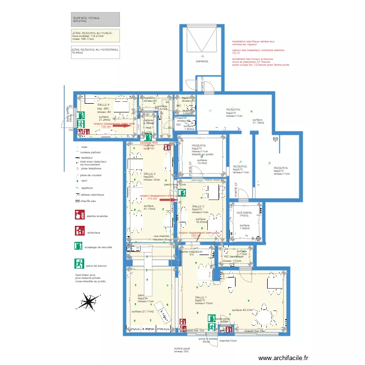bar le PAM PAM DOUAI le140518. Plan de 