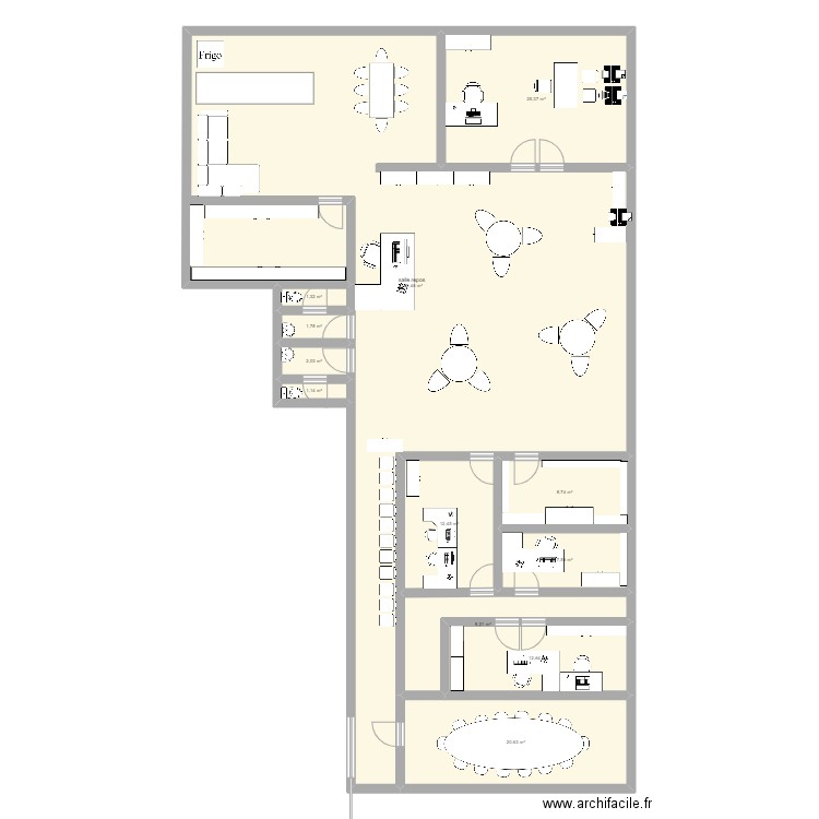 entreprise plan . Plan de 0 pièce et 0 m2