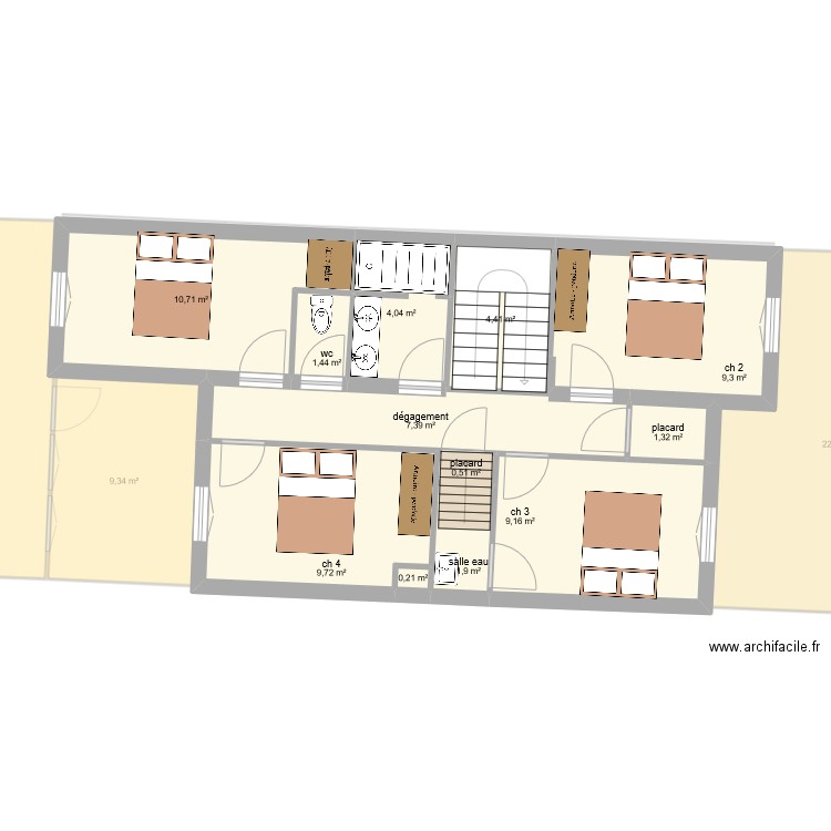 DJILALLI . Plan de 0 pièce et 0 m2