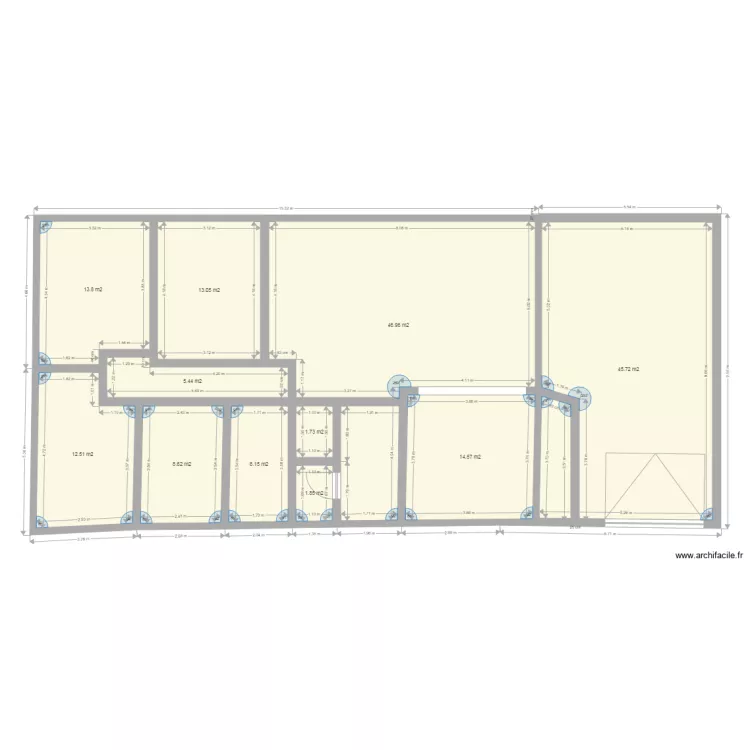 PLEIN PIED . Plan de 