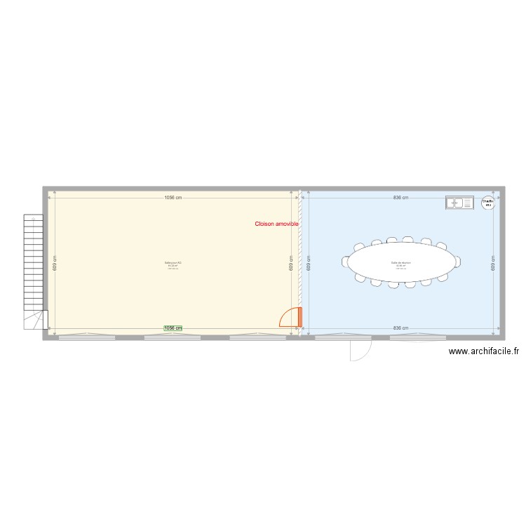 BAL Salle 2020. Plan de 0 pièce et 0 m2