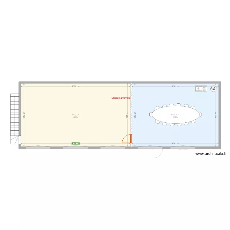 BAL Salle 2020. Plan de 