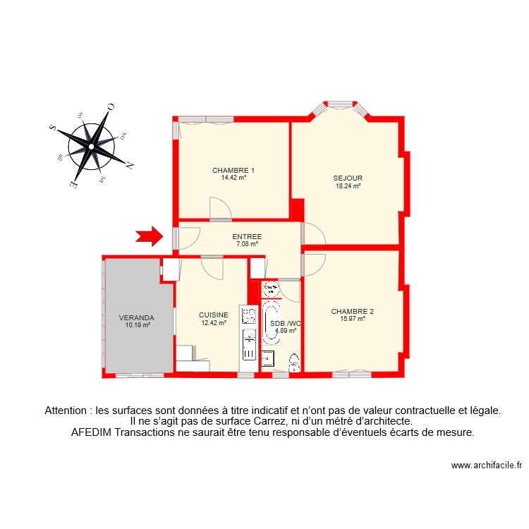 BI 5172. Plan de 0 pièce et 0 m2