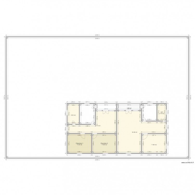 Studios Douala 2. Plan de 0 pièce et 0 m2