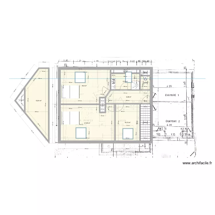 Plans Gaveau. Plan de Plans Gaveau. Plan de