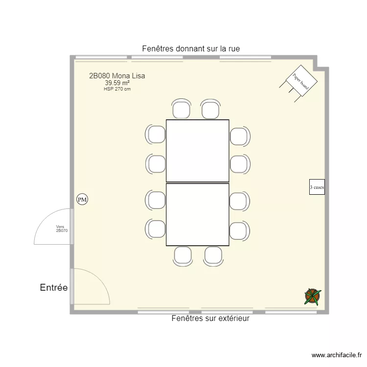 2B080 Mona Lisa FS. Plan de 2B080 Mona Lisa FS. Plan de