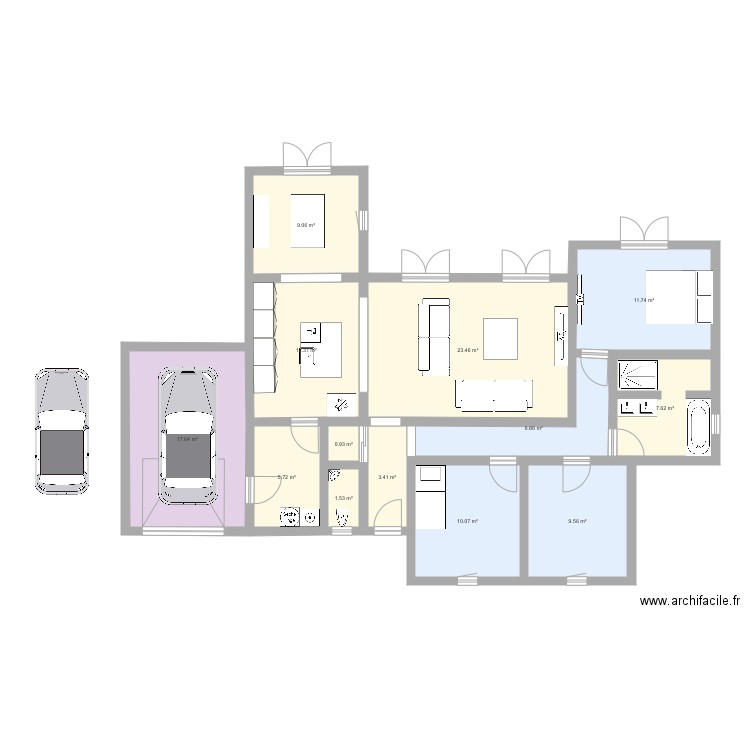 Maison coraline et yoann. Plan de 0 pièce et 0 m2