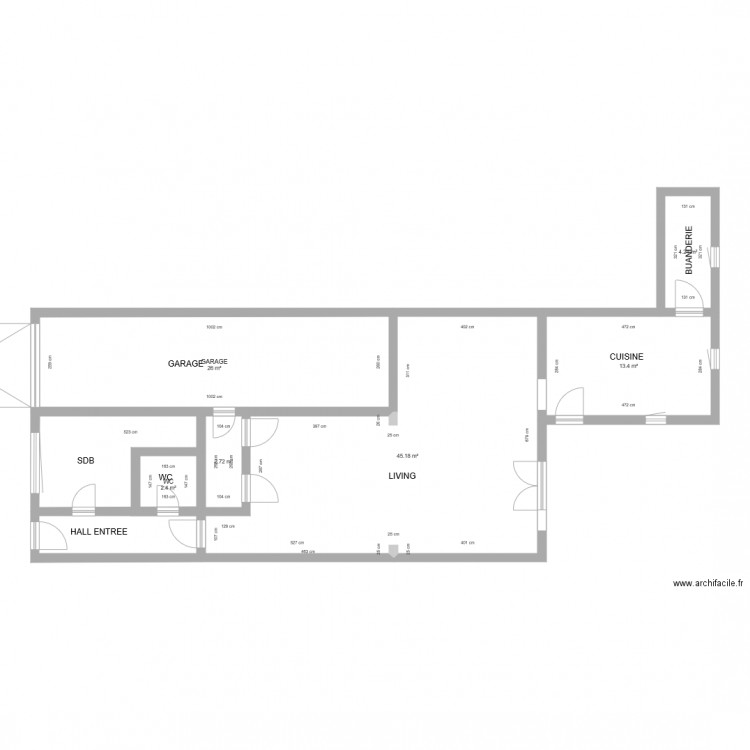 JULES COUSIN 60 VIERGE. Plan de 0 pièce et 0 m2