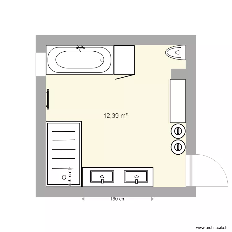 sdb. Plan de sdb. Plan de