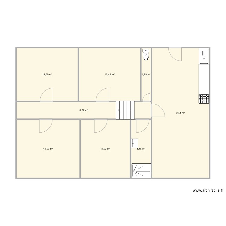 dif. Plan de 0 pièce et 0 m2