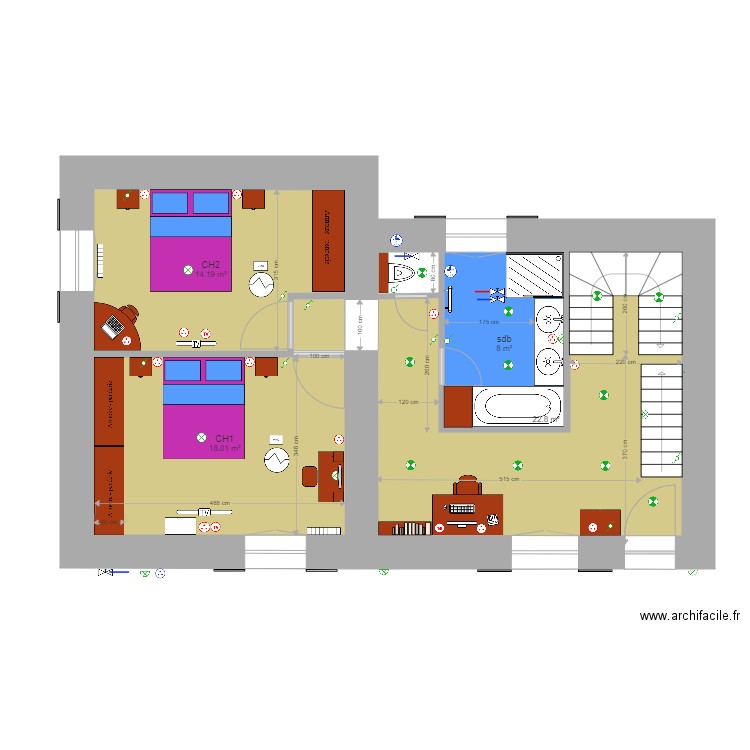 pirafoy R 195. Plan de 0 pièce et 0 m2