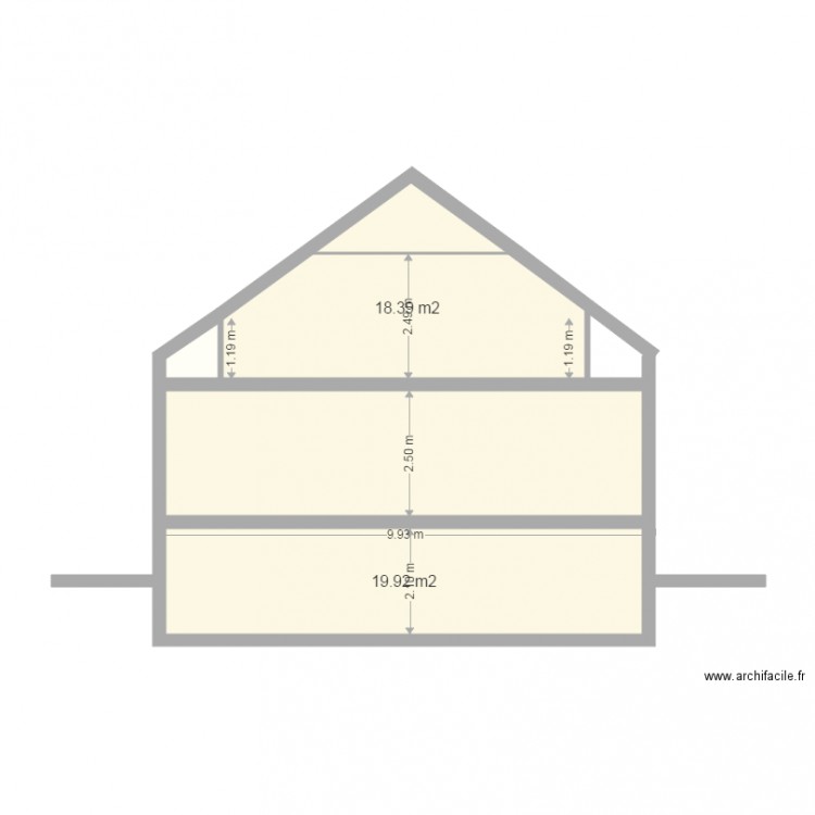 Achour Coupe 3. Plan de 0 pièce et 0 m2