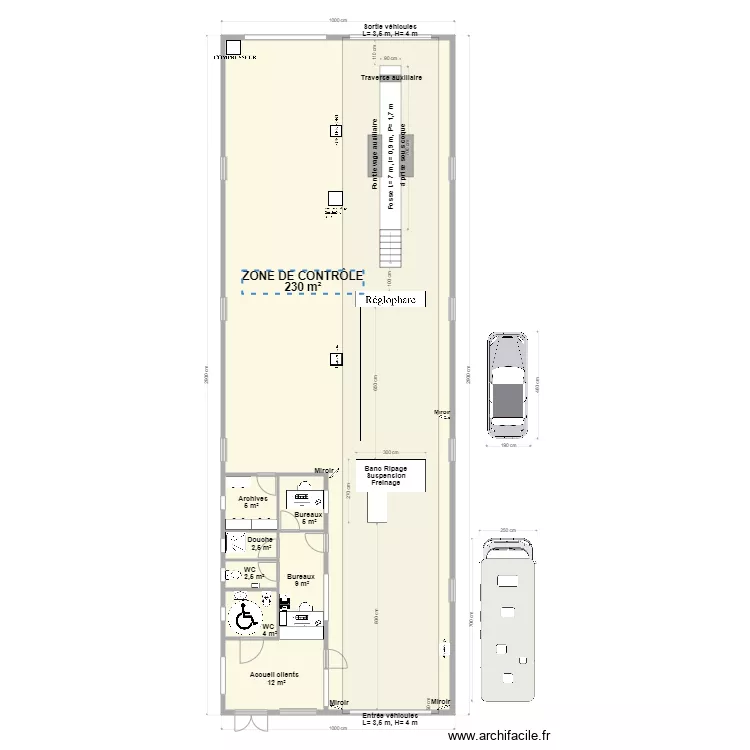 CCT VL B&acirc;timent J&eacute;r&ocirc;me 1. Plan de 