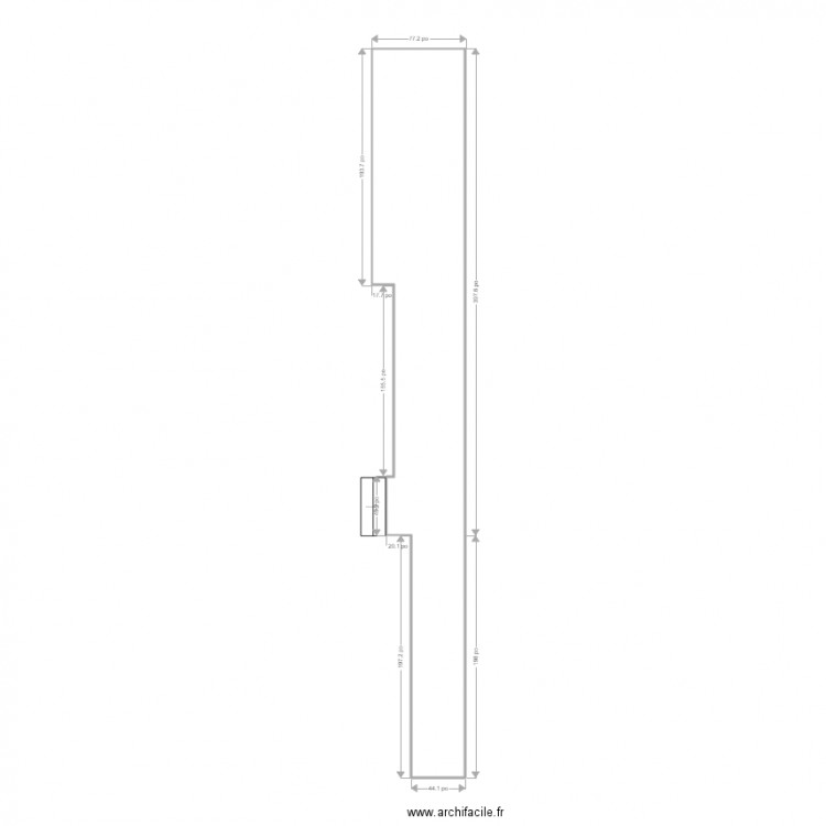 GALERIE TRANSIT . Plan de 0 pièce et 0 m2