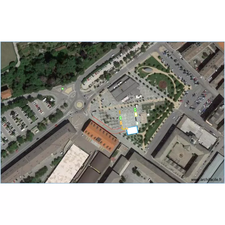 HR23 ALP Cun&eacute;o - Village +. Plan de 