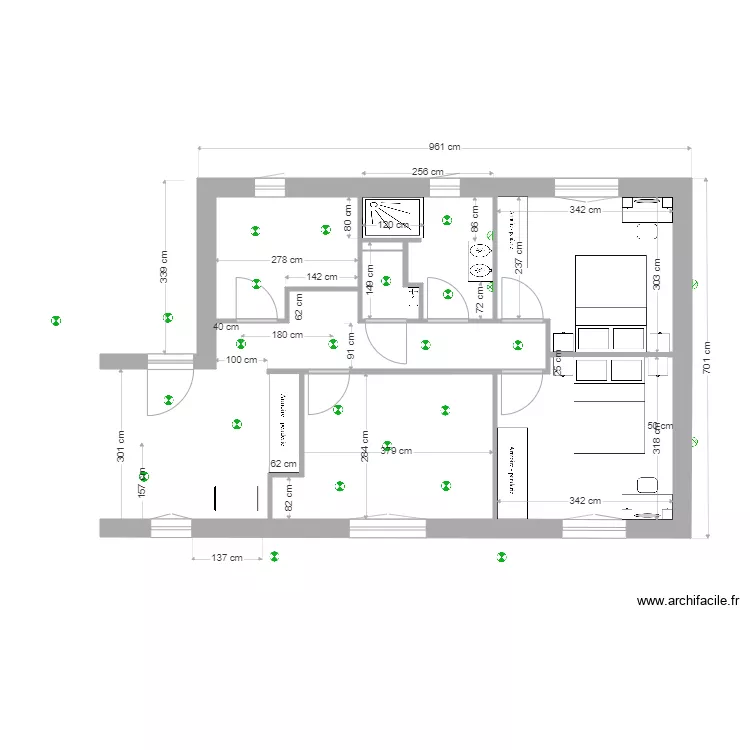 Guillaume Chambre 30 nov 2022  F. Plan de 