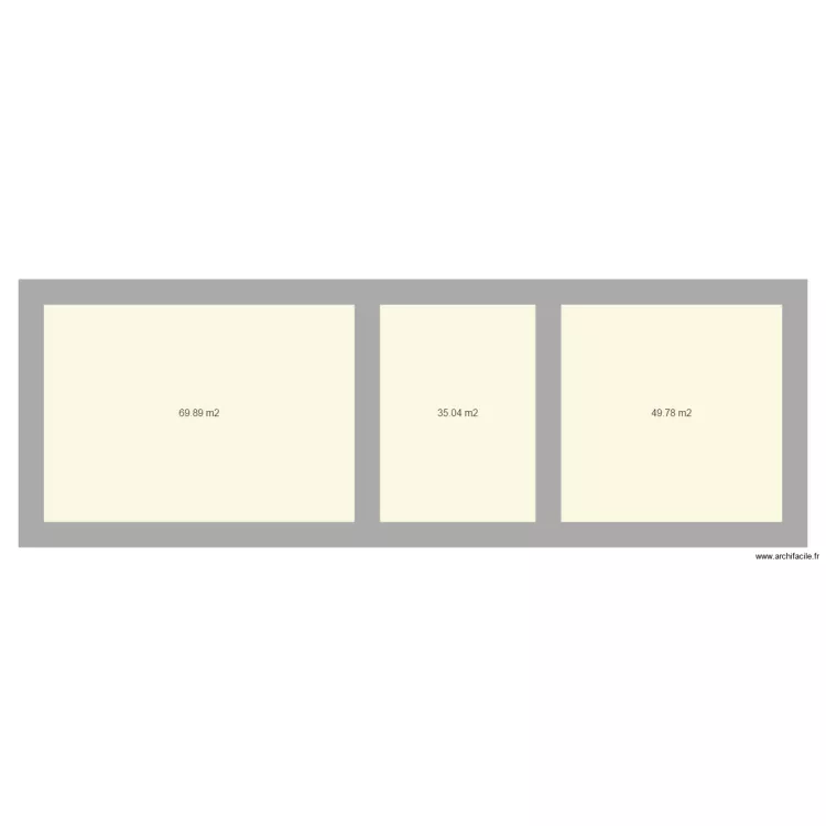 1er &eacute;tage. Plan de 