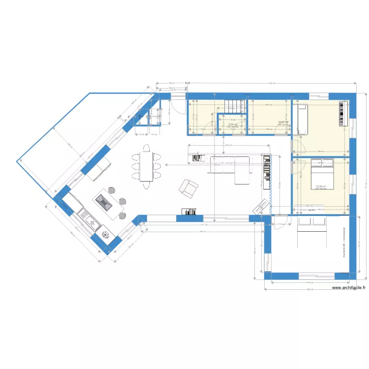 villa plein pied 17juin 2018  plan1. Plan de 