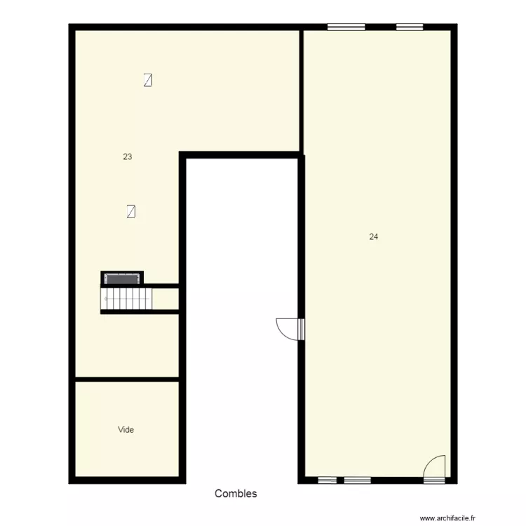 174076 LARDE. Plan de 