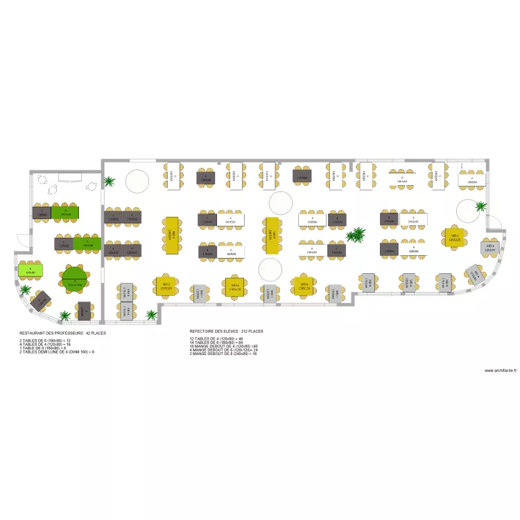 RESTAURANT SCOLAIRE 4. Plan de 
