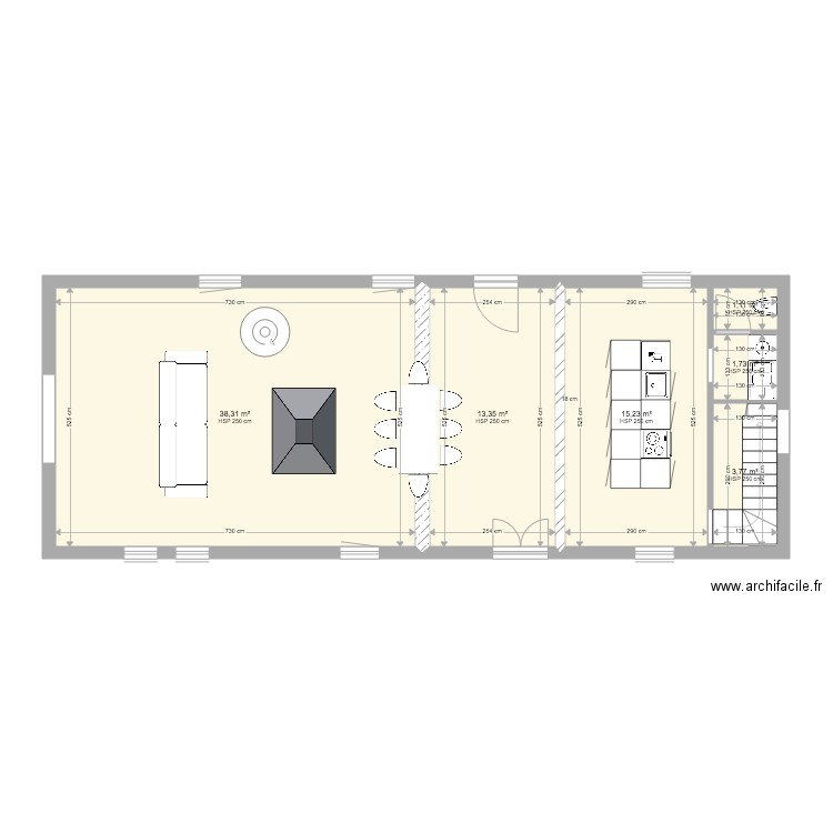 la colombière RDC. Plan de 0 pièce et 0 m2