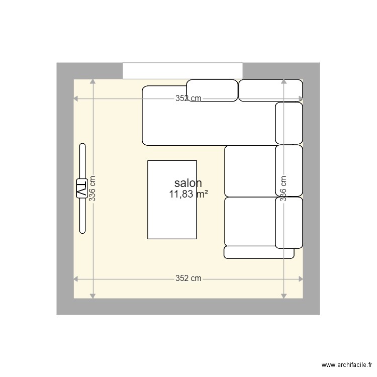 salon1. Plan de 0 pièce et 0 m2