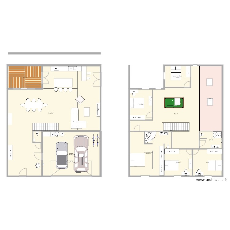 Faviere maison individuelle. Plan de 0 pièce et 0 m2